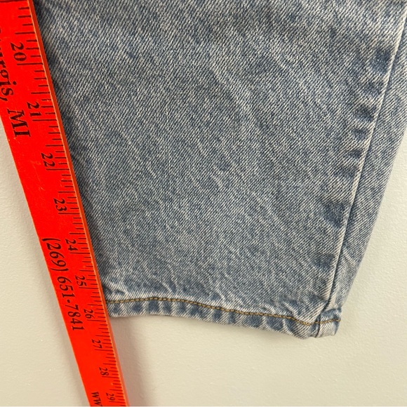 NWT Revice Ying Yang Two Tone Crop Zipper Jeans Vintage Style Size 31 or 10 - Picture 8 of 16